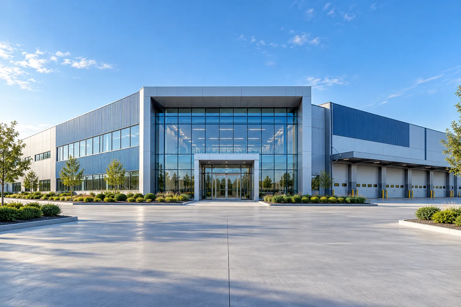 Original illustrative hardware manufacturing facility